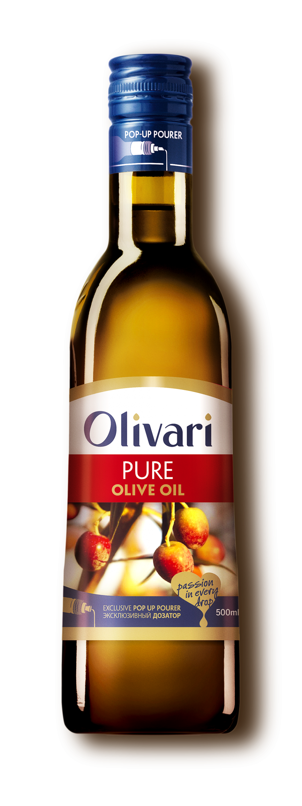 [:en]PURE OLIVE OIL[:fi]PURE OLIVE OIL[:ru]МАСЛО ОЛИВКОВОЕ РАФИНИРОВАННОЕ С ДОБАВЛЕНИЕМ МАСЕЛ ОЛИВКОВЫХ НЕРАФИНИРОВАННЫХ (PURE)[:]